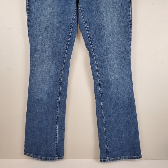 Vintage Levis 515 Womens Bootcut Jeans 8 Long 34" Inseam Blue Denim Mid Rise Y2K - Picture 3 of 11